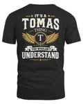 TOMAS KT06-M008 It’s a [NAME] Thing – You Wouldn’t Understand | Personalized Vintage T-Shirt - Unisex Standard T-Shirt - Black