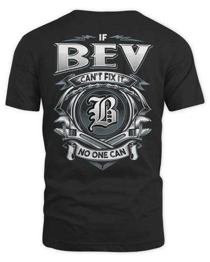 BEV AP81-K4-626 - Personalized Ahmed Quote Apparel “If Ahmed Can't Fix It, No One Can” - Unisex Standard T-Shirt - Black