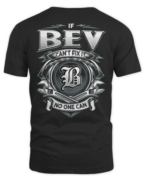 BEV AP81-K4-626 - Personalized Ahmed Quote Apparel “If Ahmed Can't Fix It, No One Can” - Unisex Standard T-Shirt - Black