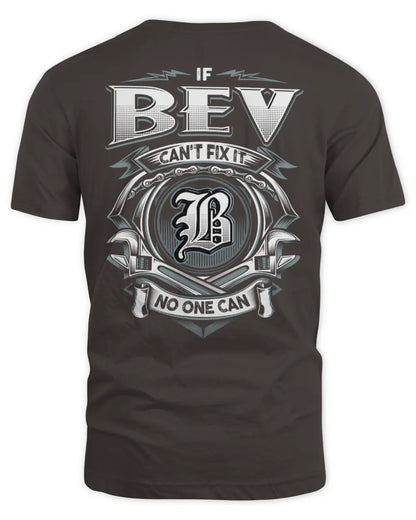 BEV AP81-K4-626 - Personalized Ahmed Quote Apparel “If Ahmed Can't Fix It, No One Can” - Unisex Standard T-Shirt - Dark Chocolate