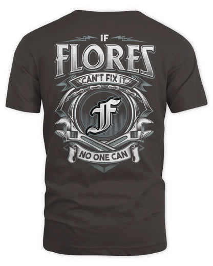 FLORES AP81-K4-626 - Personalized Ahmed Quote Apparel “If Ahmed Can't Fix It, No One Can” - Unisex Standard T-Shirt - Dark Chocolate