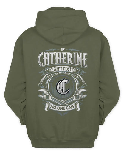 CATHERINE AP81-K4-626 - Personalized Ahmed Quote Apparel “If Ahmed Can't Fix It, No One Can” - Unisex Hoodie - Military Green