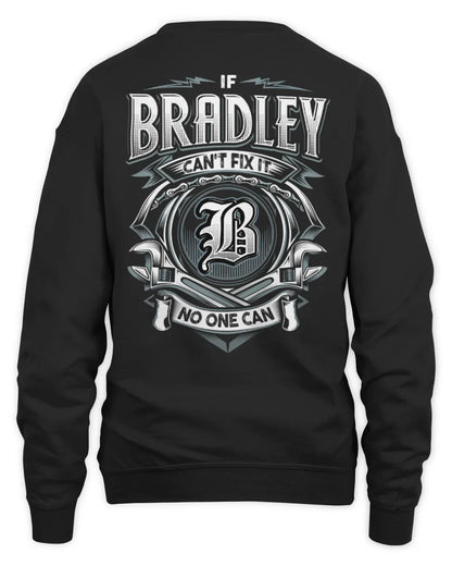 BRADLEY AP81-K4-626 - Personalized Ahmed Quote Apparel “If Ahmed Can't Fix It, No One Can” - Unisex Sweatshirt - Black