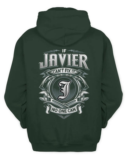 JAVIER AP81-K4-626 - Personalized Ahmed Quote Apparel “If Ahmed Can't Fix It, No One Can” - Unisex Hoodie - Forest Green
