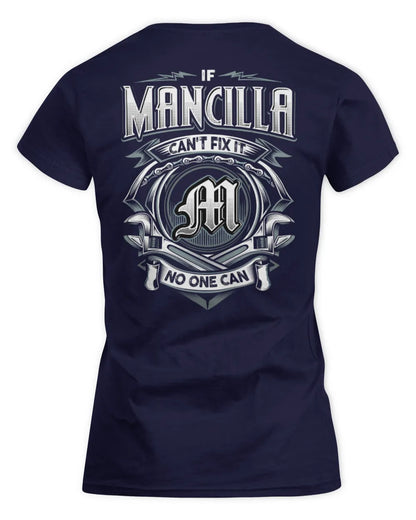 MANCILLA AP81-K4-626 - Personalized Ahmed Quote Apparel “If Ahmed Can't Fix It, No One Can” - Women's Standard T-Shirt - Navy