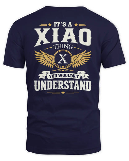 XIAO KT06-M008 It’s a [NAME] Thing – You Wouldn’t Understand | Personalized Vintage T-Shirt - Unisex Standard T-Shirt - Navy