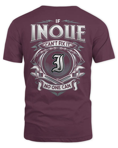 INOUE AP81-K4-626 - Personalized Ahmed Quote Apparel “If Ahmed Can't Fix It, No One Can” - Unisex Standard T-Shirt - Maroon