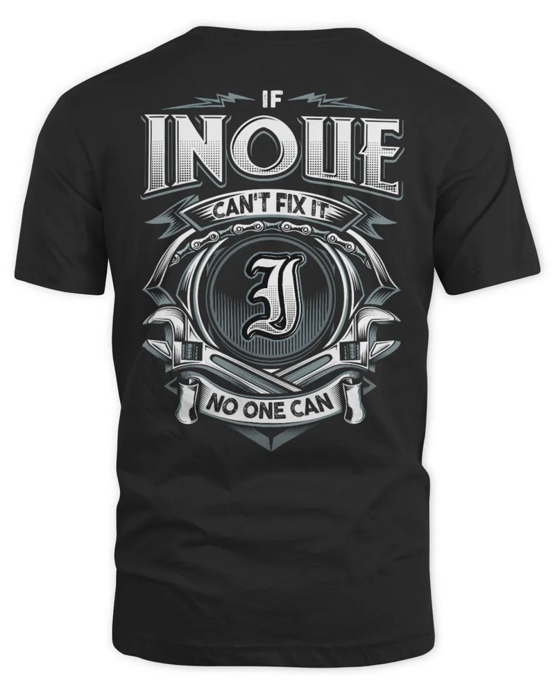 INOUE AP81-K4-626 - Personalized Ahmed Quote Apparel “If Ahmed Can't Fix It, No One Can” - Unisex Standard T-Shirt - Black