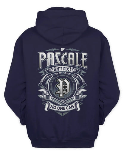 PASCALE AP81-K4-626 - Personalized Ahmed Quote Apparel “If Ahmed Can't Fix It, No One Can” - Unisex Hoodie - Navy