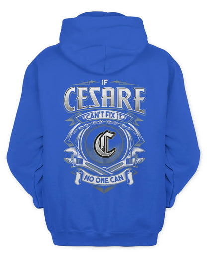 CESARE AP81-K4-626 - Personalized Ahmed Quote Apparel “If Ahmed Can't Fix It, No One Can” - Unisex Hoodie - Royal