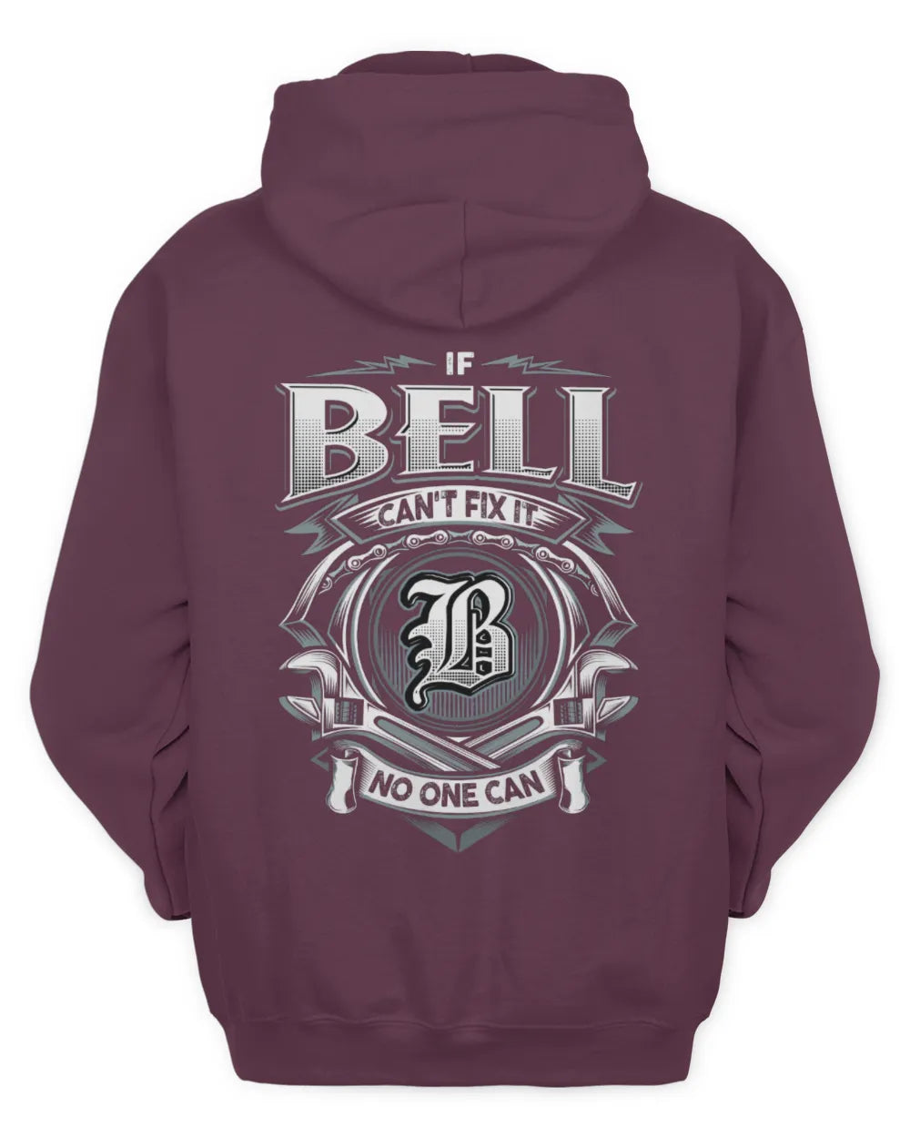 BELL AP81-K4-626 - Personalized Ahmed Quote Apparel “If Ahmed Can't Fix It, No One Can” - Unisex Hoodie - Maroon