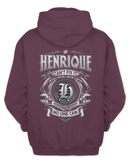 HENRIQUE AP81-K4-626 - Personalized Ahmed Quote Apparel “If Ahmed Can't Fix It, No One Can” - Unisex Hoodie - Maroon