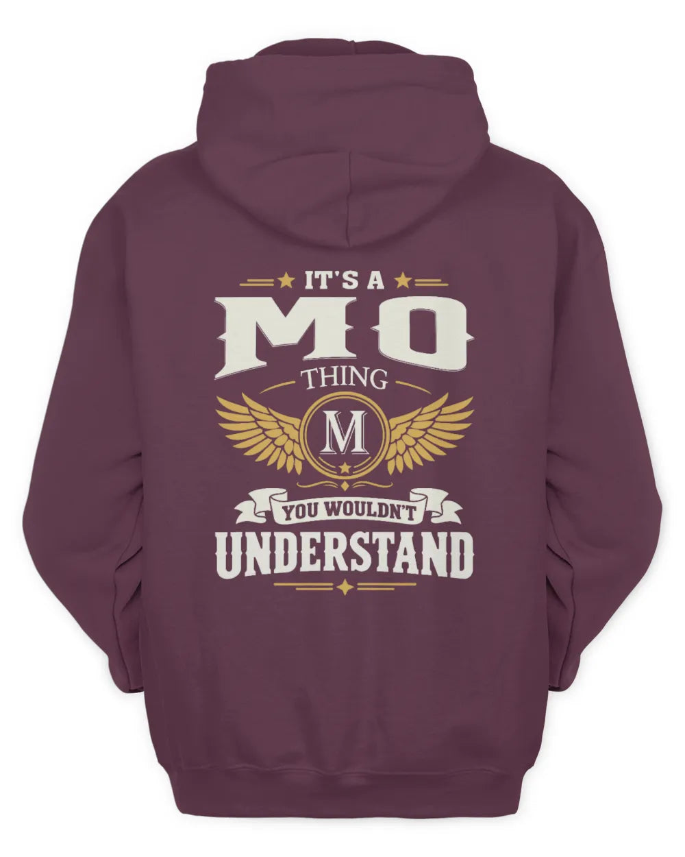 MO KT06-M008 It’s a [NAME] Thing – You Wouldn’t Understand | Personalized Vintage T-Shirt - Unisex Hoodie - Maroon