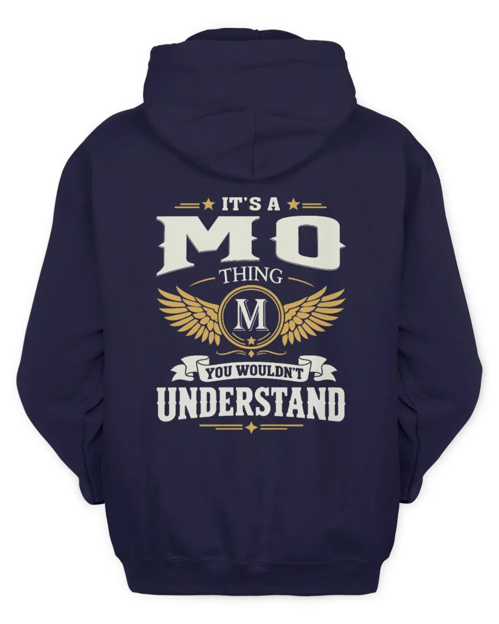 MO KT06-M008 It’s a [NAME] Thing – You Wouldn’t Understand | Personalized Vintage T-Shirt - Unisex Hoodie - Navy