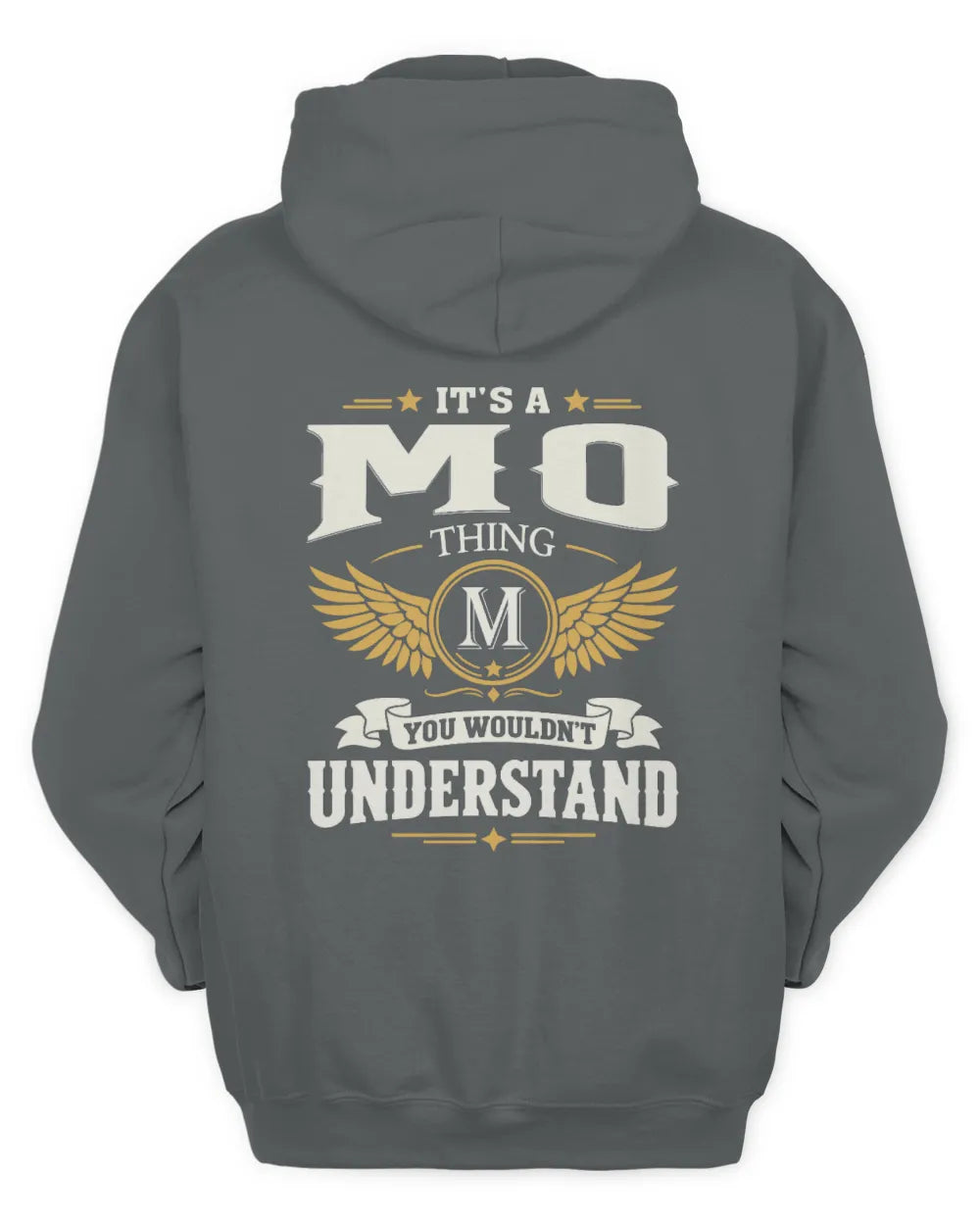 MO KT06-M008 It’s a [NAME] Thing – You Wouldn’t Understand | Personalized Vintage T-Shirt - Unisex Hoodie - Charcoal