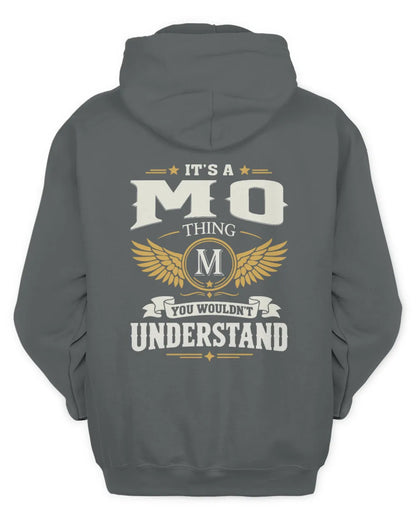 MO KT06-M008 It’s a [NAME] Thing – You Wouldn’t Understand | Personalized Vintage T-Shirt - Unisex Hoodie - Charcoal