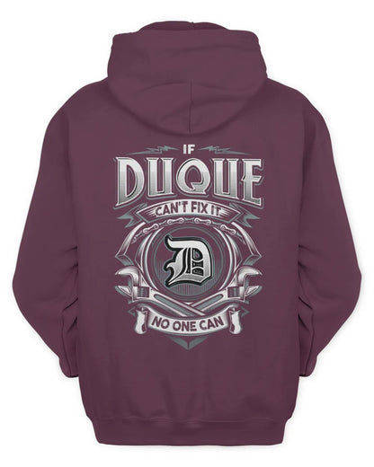 DUQUE AP81-K4-626 - Personalized Ahmed Quote Apparel “If Ahmed Can't Fix It, No One Can” - Unisex Hoodie - Maroon
