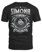SIMONA AP81-K4-626 - Personalized Ahmed Quote Apparel “If Ahmed Can't Fix It, No One Can” - Unisex Standard T-Shirt - Black