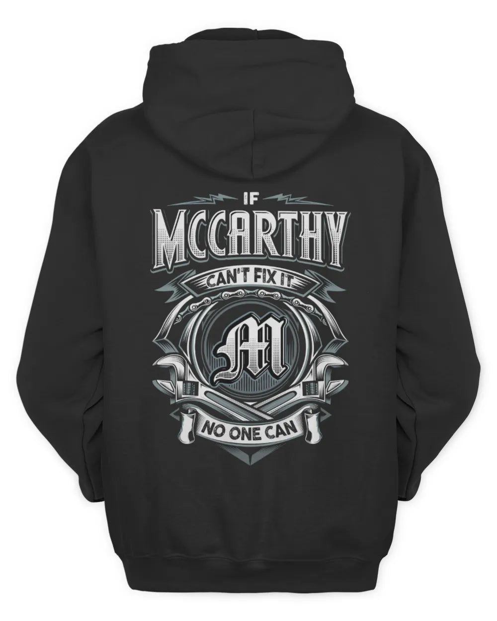 MCCARTHY AP81-K4-626 - Personalized Ahmed Quote Apparel “If Ahmed Can't Fix It, No One Can” - Unisex Hoodie - Black