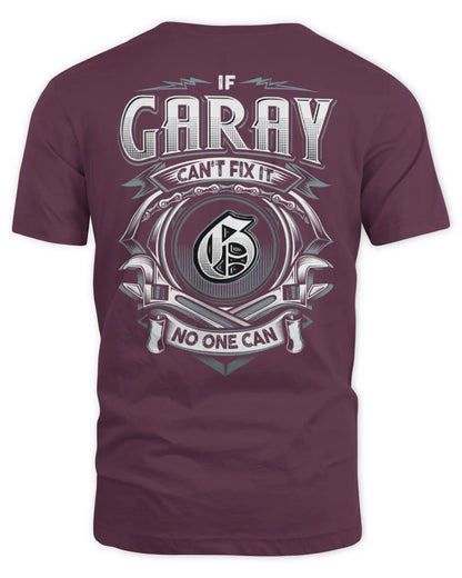 GARAY AP81-K4-626 - Personalized Ahmed Quote Apparel “If Ahmed Can't Fix It, No One Can” - Unisex Standard T-Shirt - Maroon