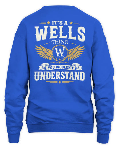 WELLS KT06-M008 It’s a [NAME] Thing – You Wouldn’t Understand | Personalized Vintage T-Shirt - Unisex Sweatshirt - Royal