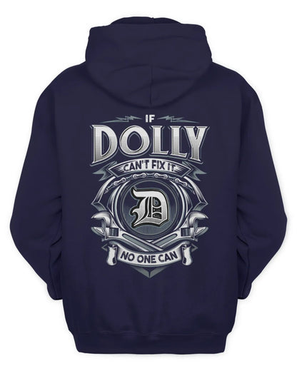 DOLLY AP81-K4-626 - Personalized Ahmed Quote Apparel “If Ahmed Can't Fix It, No One Can” - Unisex Hoodie - Navy