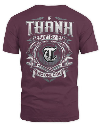 THANH AP81-K4-626 - Personalized Ahmed Quote Apparel “If Ahmed Can't Fix It, No One Can” - Unisex Standard T-Shirt - Maroon